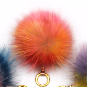 Custom Fox Fur Pompoms -Luxury Hat & Accessory Toppers for OEM/ODM