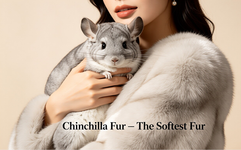 Ultra-soft chinchilla fur – the softest animal fur | JSFUR