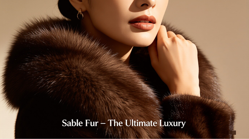 Premium sable fur – finest luxury fur | JSFUR