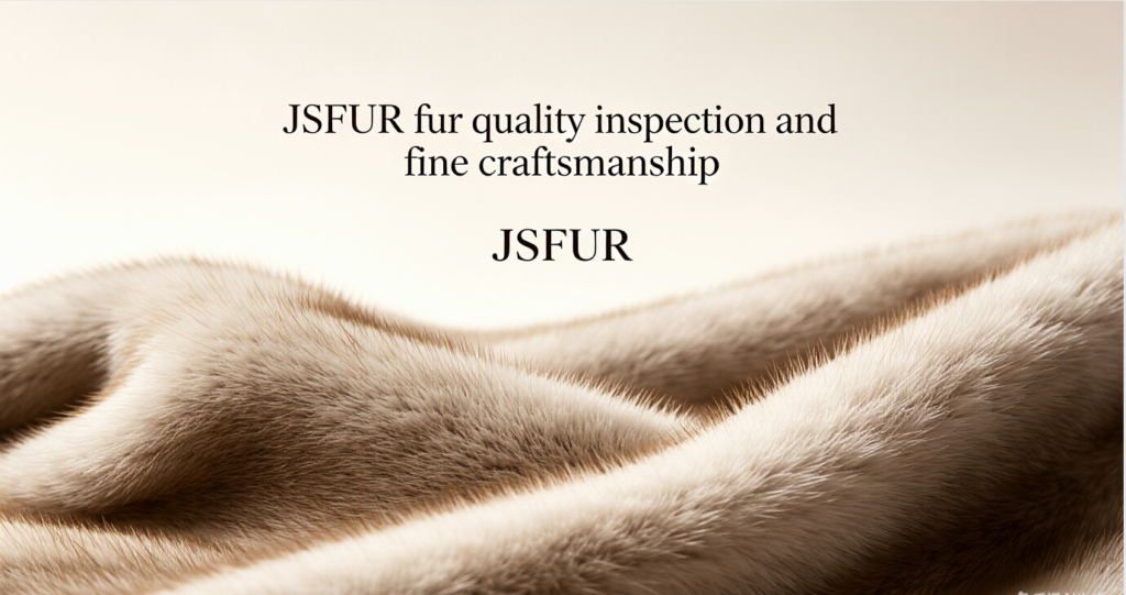  JSFUR fur quality inspection and fine craftsmanship | JSFUR