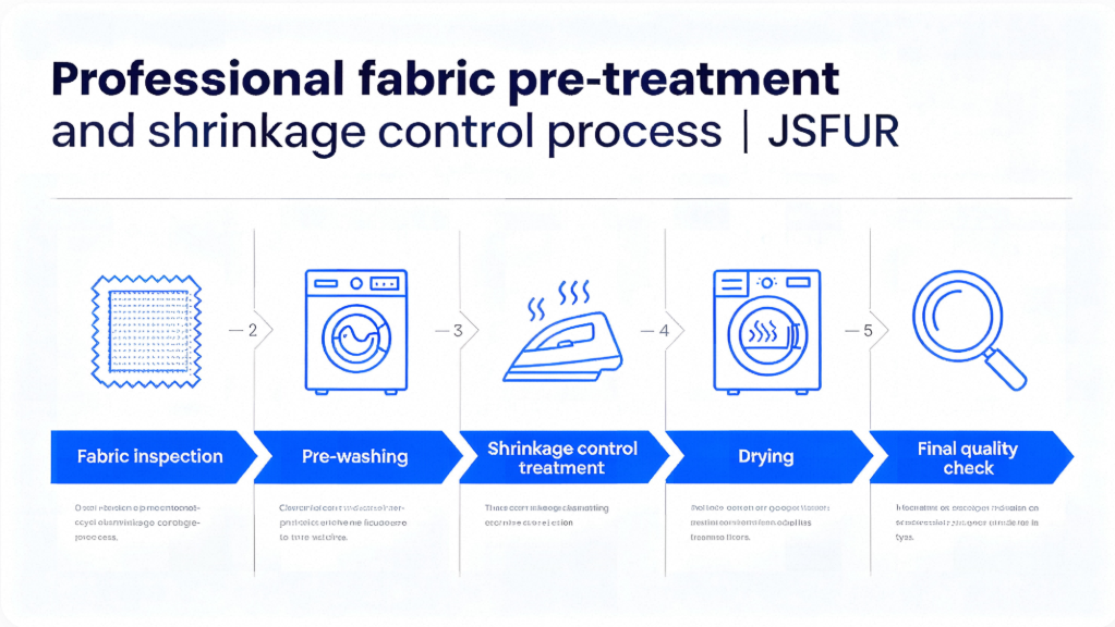 Professional fabric pre-treatment and shrinkage control process | JSFUR