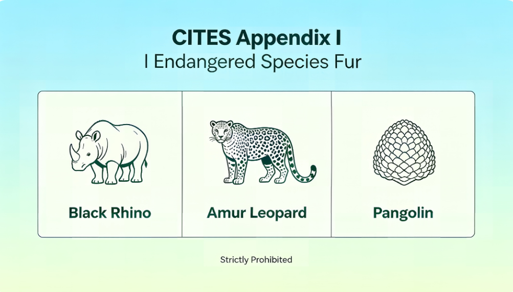 CITES global illegal animal fur trade regulations | JSFUR