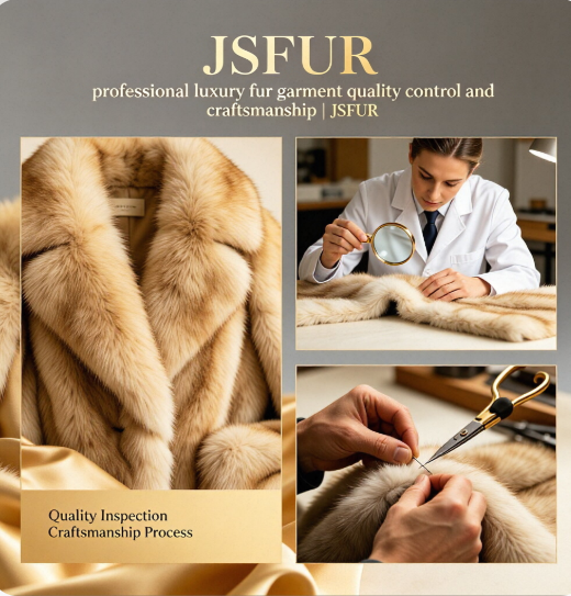 JSFUR professional luxury fur garment quality control and craftsmanship | JSFUR